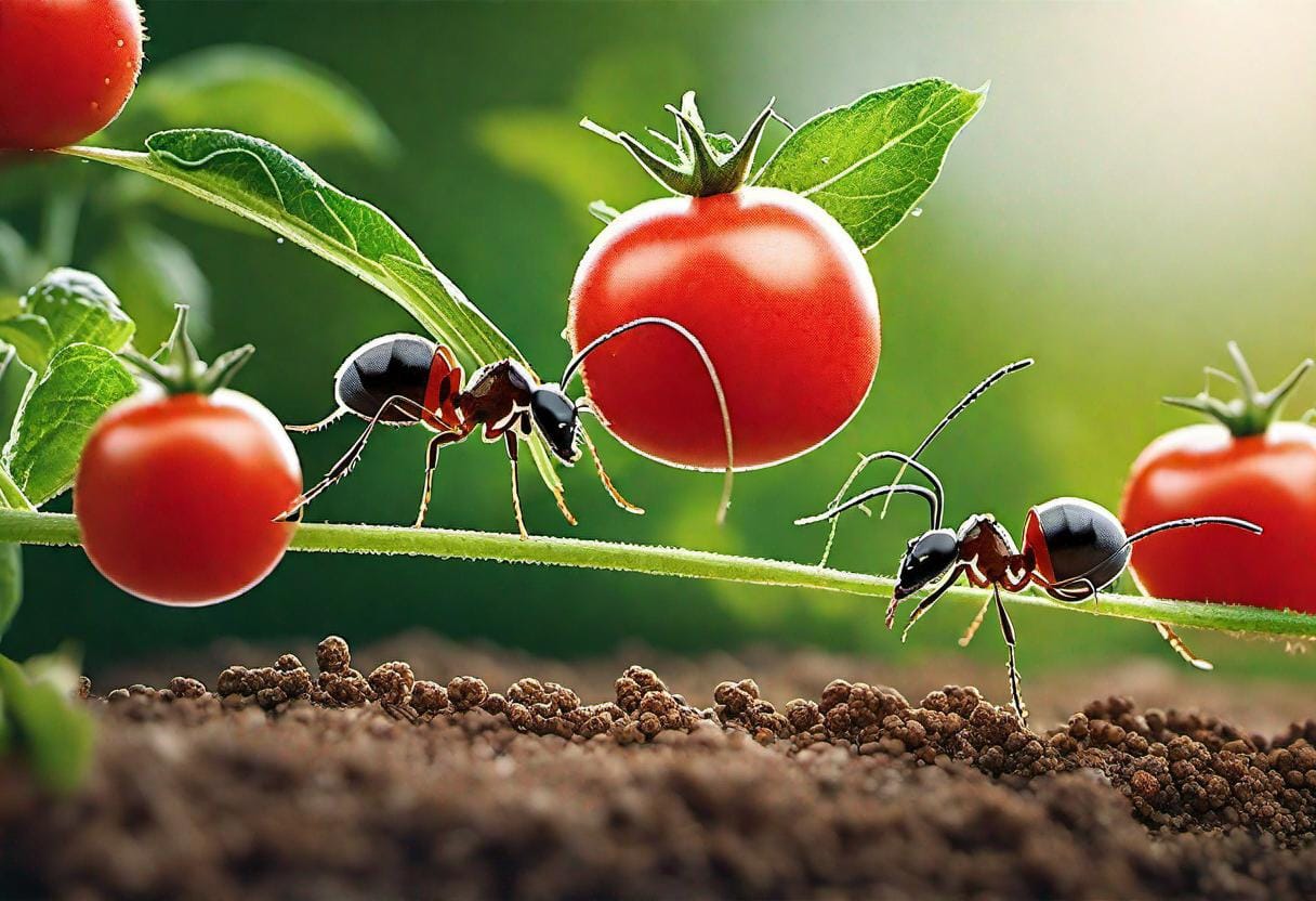 Are Ants Hurting Your Tomatoes